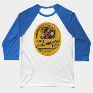 Hotel Schaumburger Hof Baseball T-Shirt